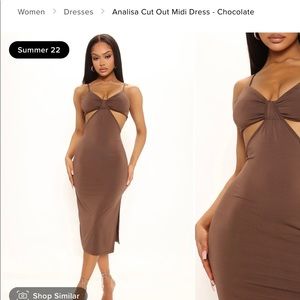 BRAND NEW fashion nova dress!